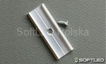 Connecting bracket for aluminum LED profiles