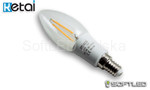 Żarówka świecowa KETAI Filament LED 2W