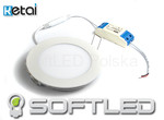 Oprawa Sufitowa Downlight LED 8W 650lm
